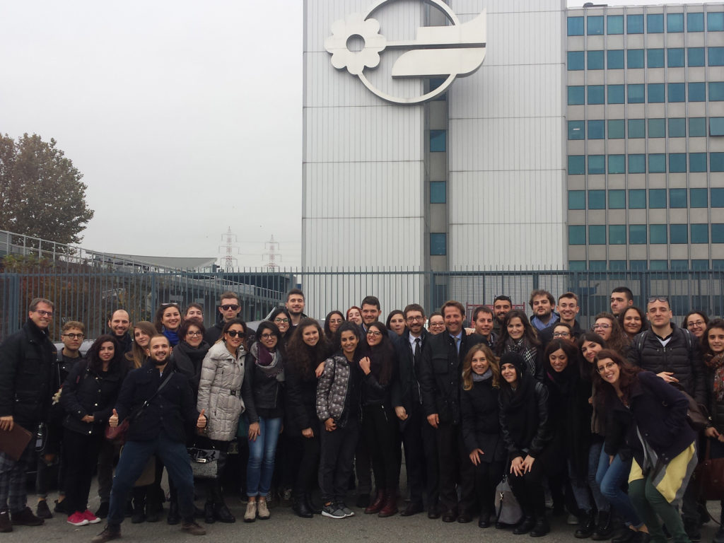 Visita nelle sedi Mediaset di Cologno Monzese organizzata da Moretti comunicazione per gli studenti del corso di Marketing e comunicazione d'impresa UNIVPM